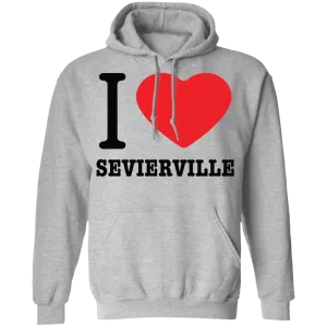Love Sevierville - Pullover Hoodie