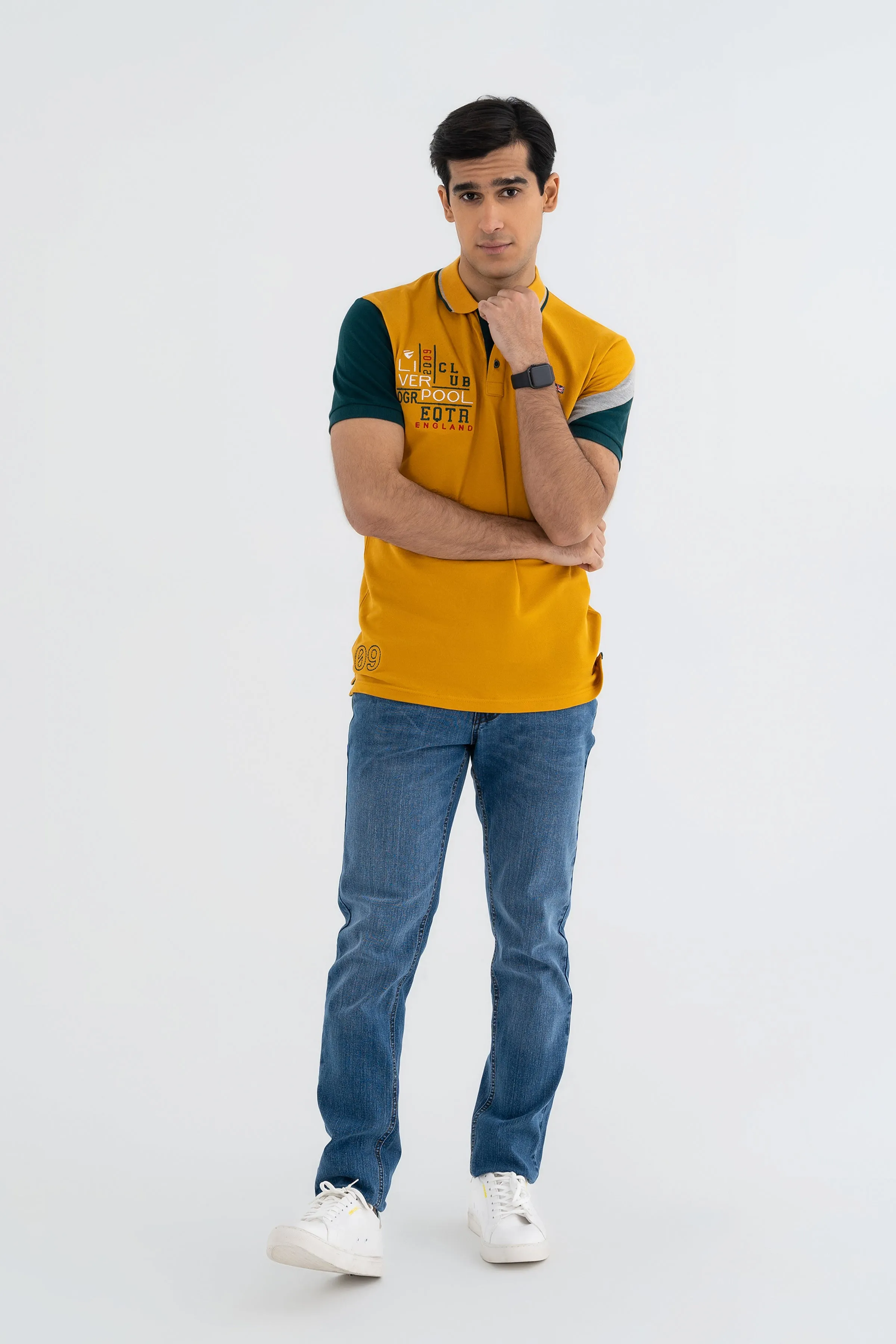 Lovely Mustard Polo Shirt