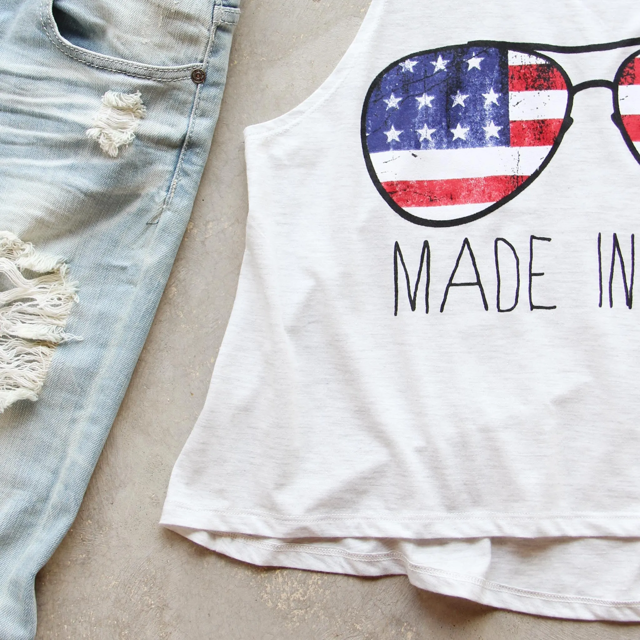 Made in the USA Tank