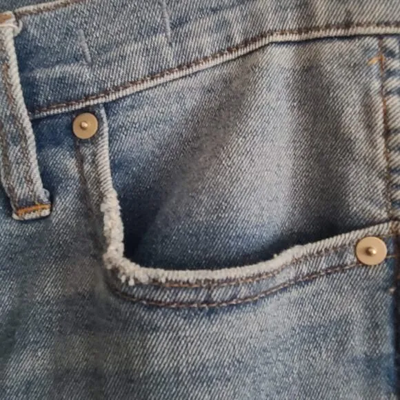 MADEWELL 10&quot; High Rise Skinny Crop Jeans in Horne Wash AJ179 Women's 29