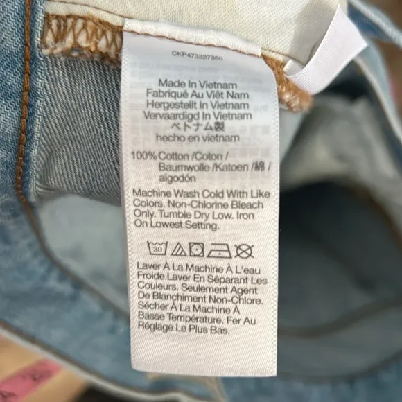 Madewell Baggy Denim Shorts