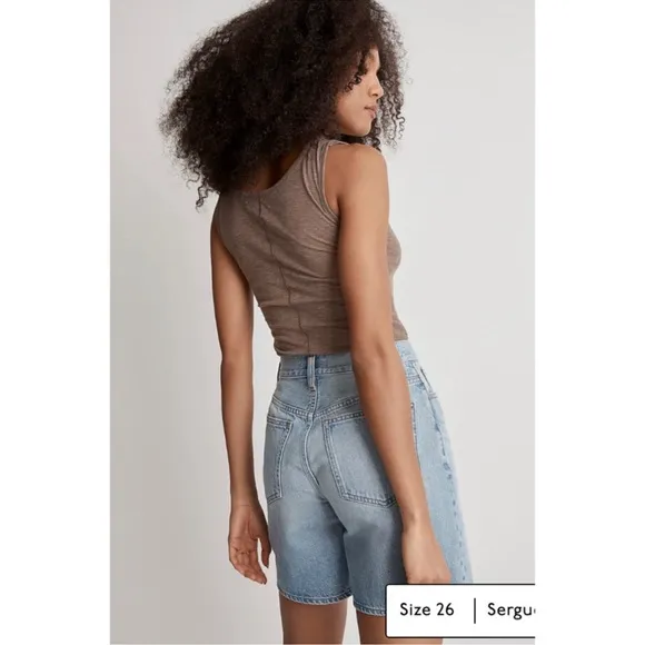 Madewell Baggy Denim Shorts