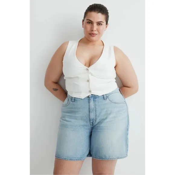 Madewell Baggy Denim Shorts