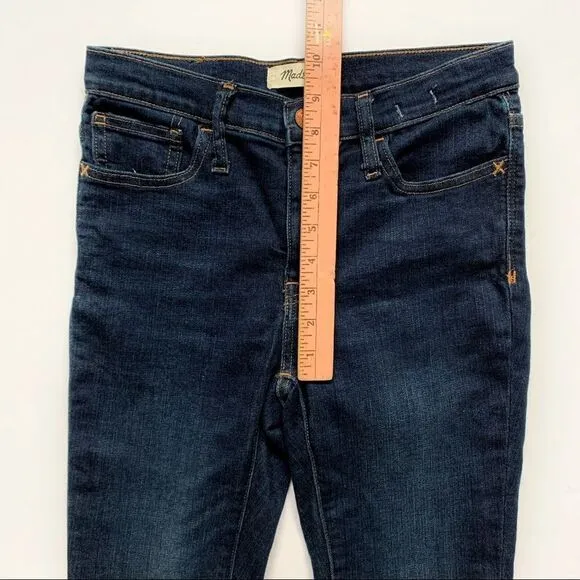 MADEWELL Dark Wash 9” Skinny Jeans!