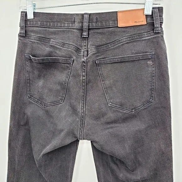 Madewell High Riser Skinny Skinny Jeans in Black Forest Wash