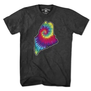 Maine Tie Dye T-Shirt