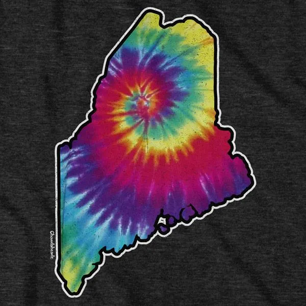 Maine Tie Dye T-Shirt