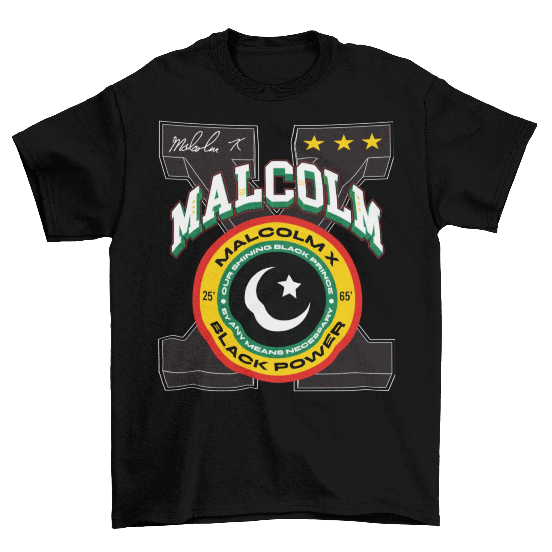 MALCOLM X SEAL TSHIRT