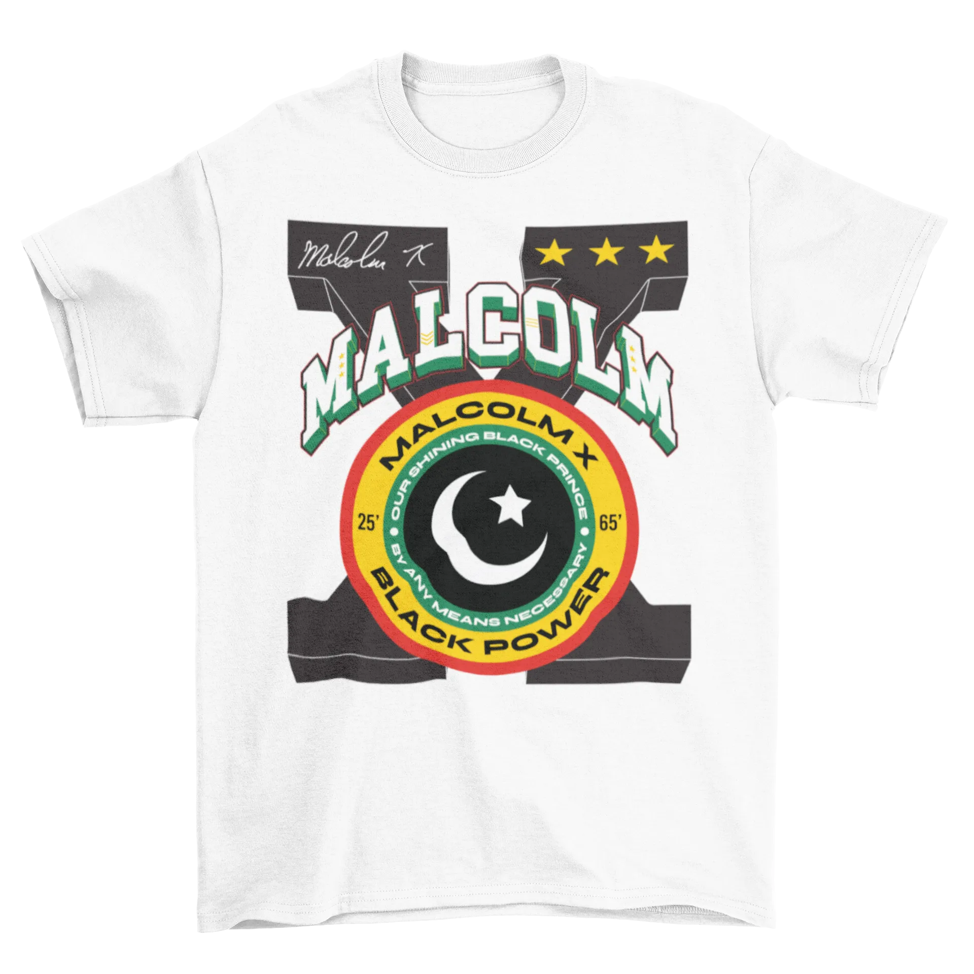 MALCOLM X SEAL TSHIRT