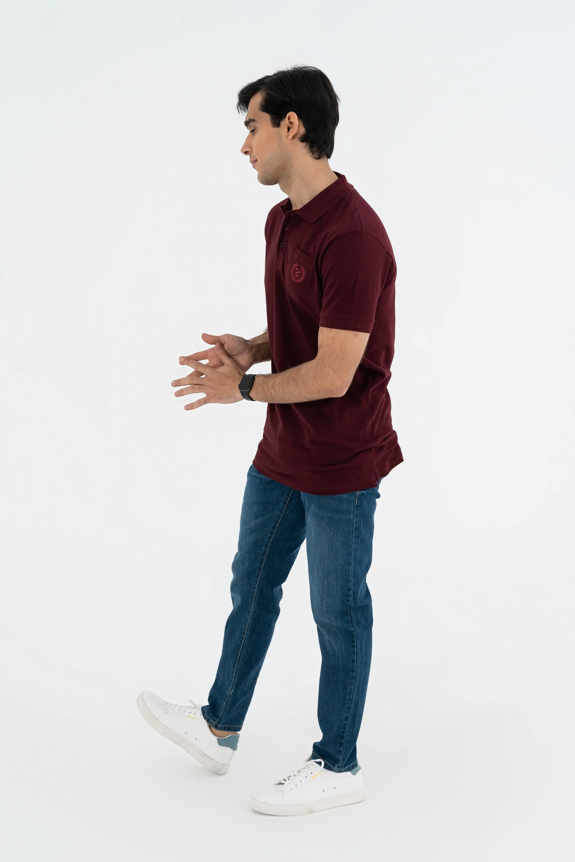Maroon Polo Shirt