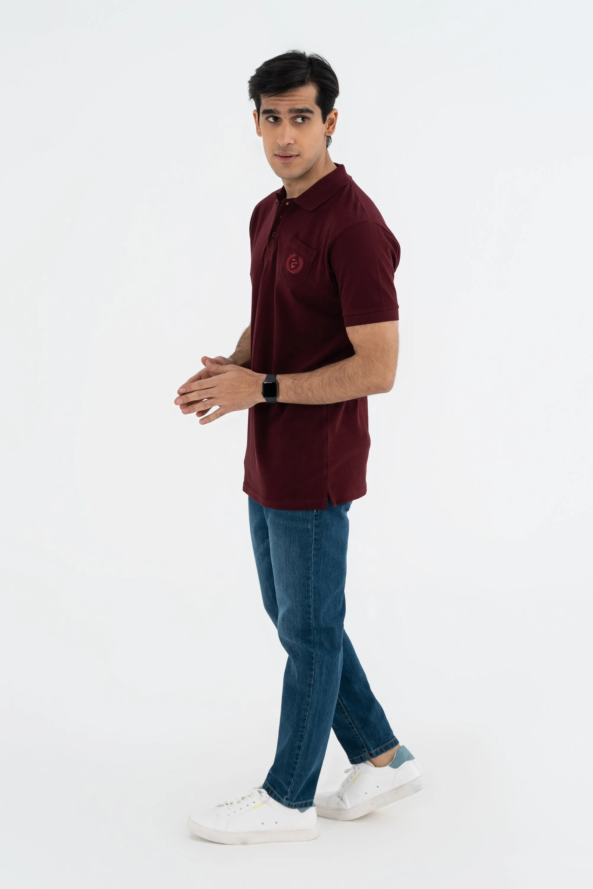 Maroon Polo Shirt