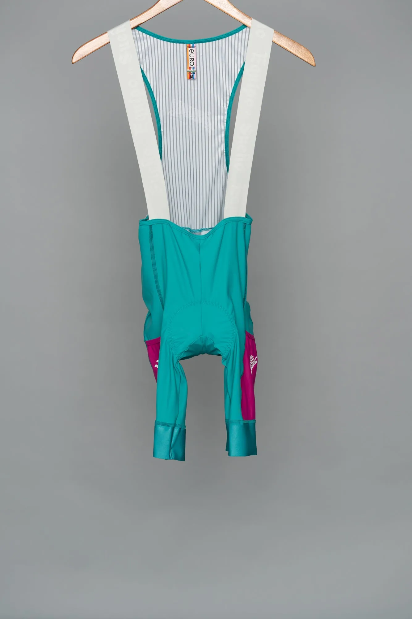 Men's über Pro CARGO Bib Teal/Magenta