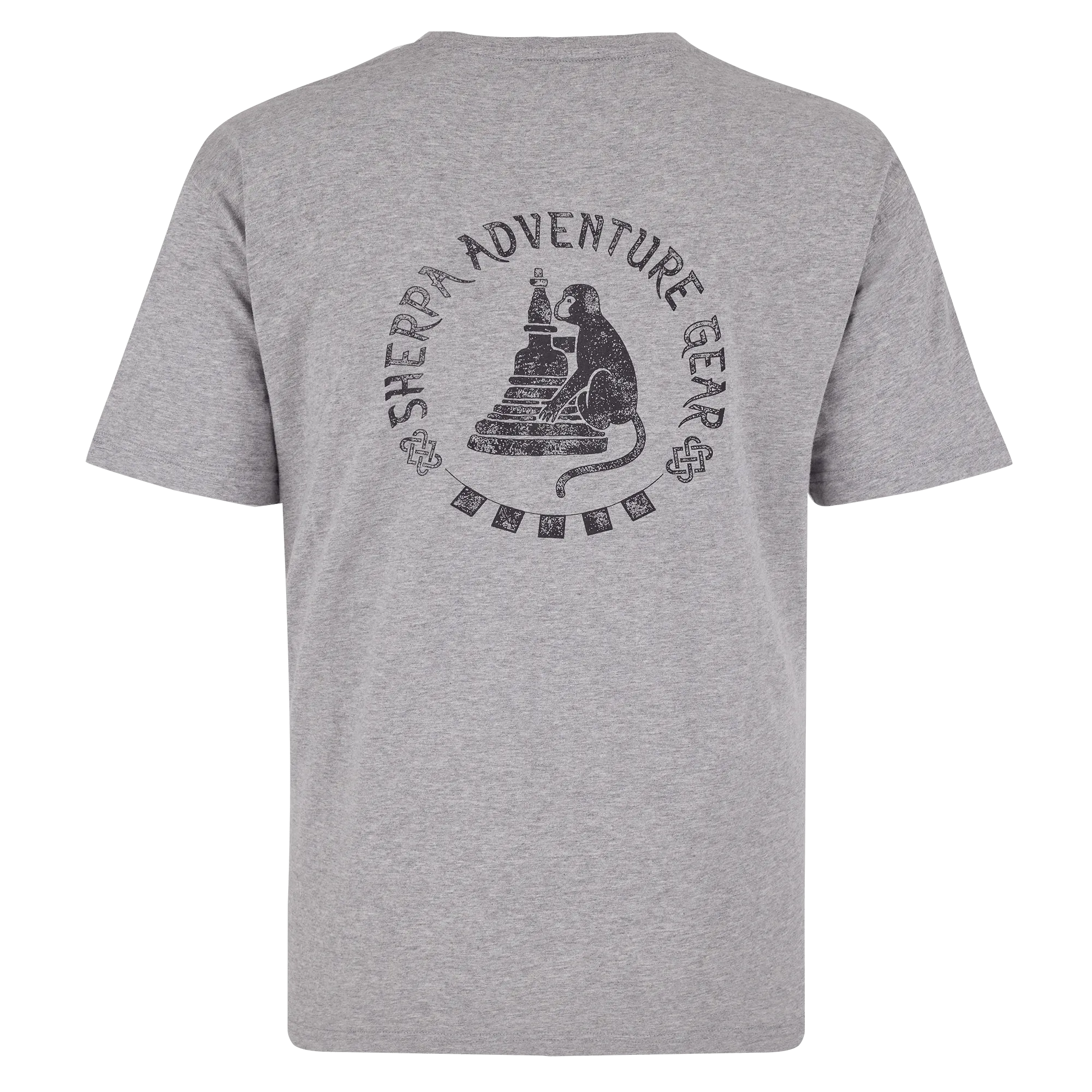 Monkey T-Shirt - Heather Grey Monkey
