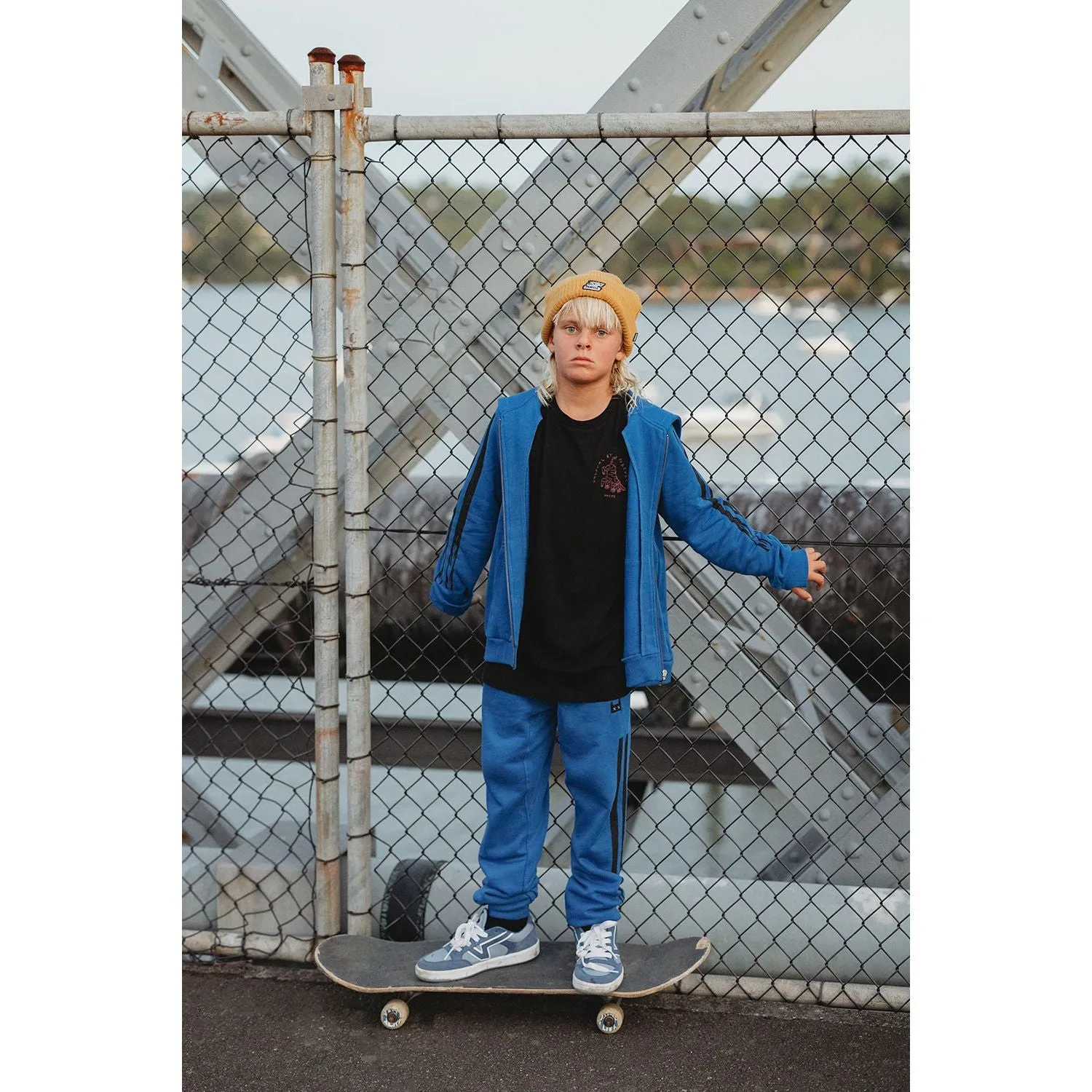 Mundas Zip Hoody - Royal Blue