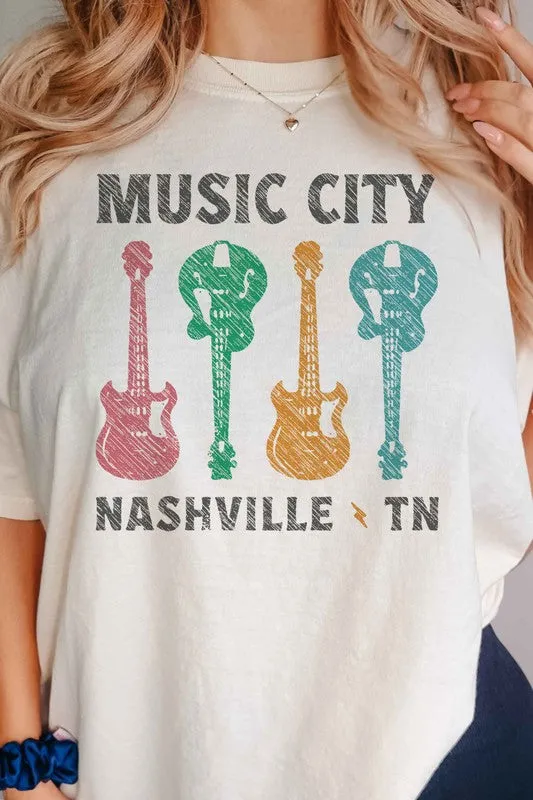 MUSIC CITY TENNESSEE GRAPHIC TEE
