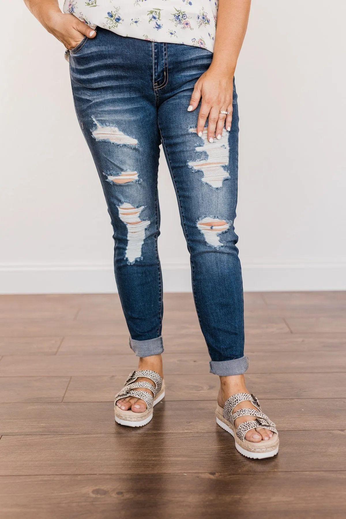 Nature Denim Mid-Rise Skinny Jeans- Tessa Wash