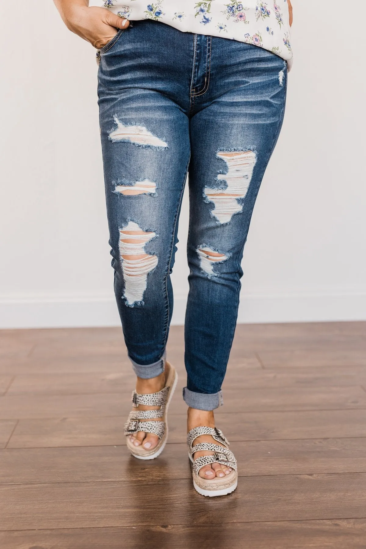 Nature Denim Mid-Rise Skinny Jeans- Tessa Wash