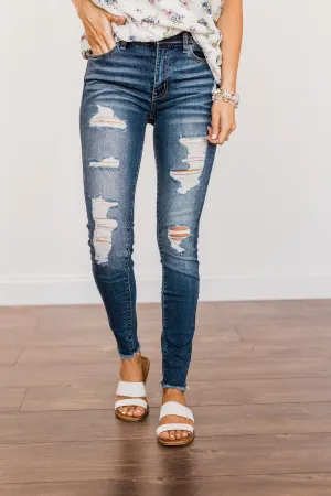 Nature Denim Mid-Rise Skinny Jeans- Tessa Wash