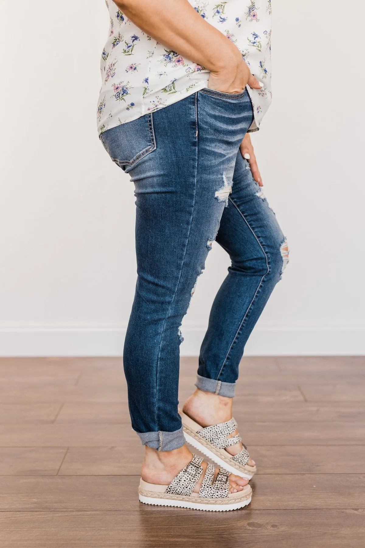 Nature Denim Mid-Rise Skinny Jeans- Tessa Wash