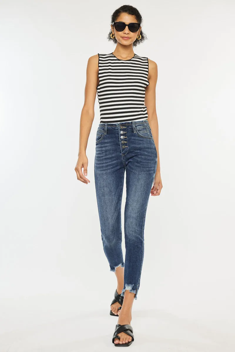 Nayla High Rise Ankle Skinny