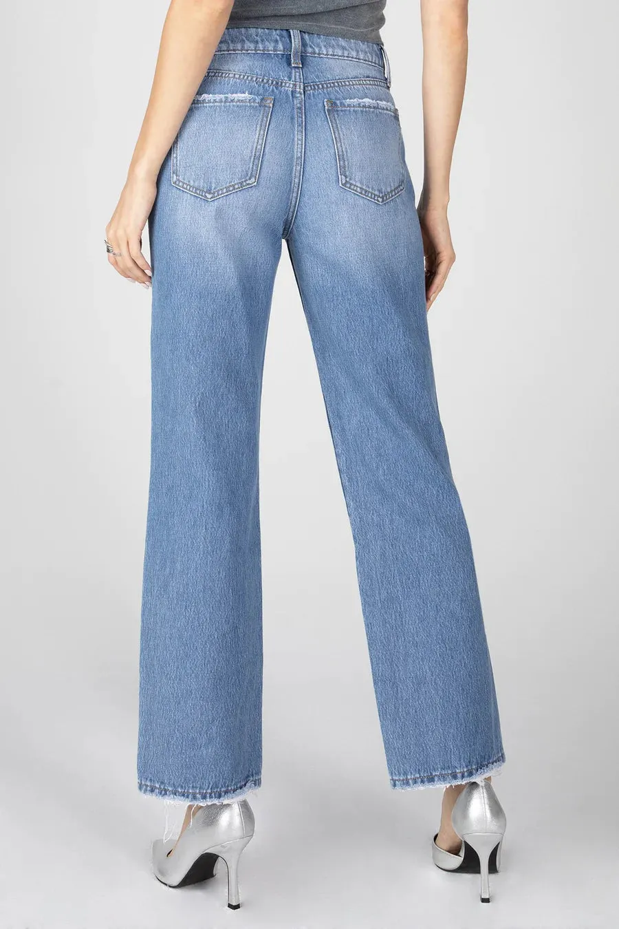 Nixie High Rise Straight Jeans