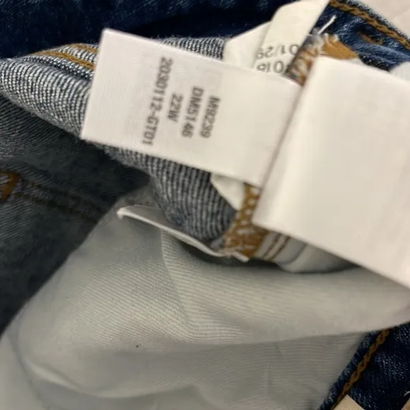 NWT plus size madewell high rise denim shorts size 22W