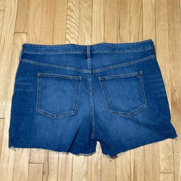 NWT plus size madewell high rise denim shorts size 22W