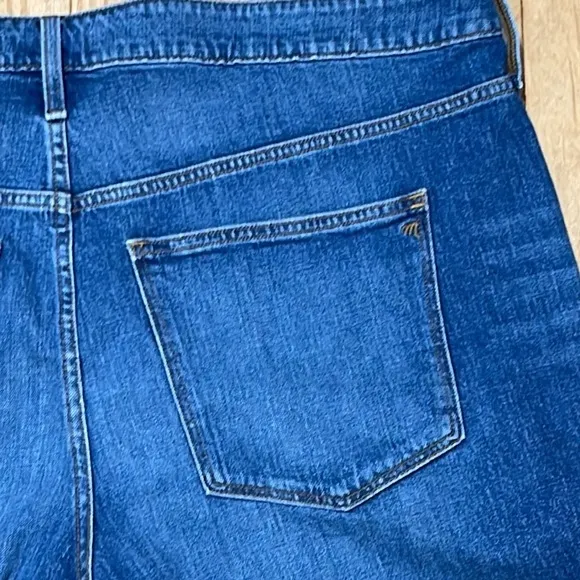 NWT plus size madewell high rise denim shorts size 22W