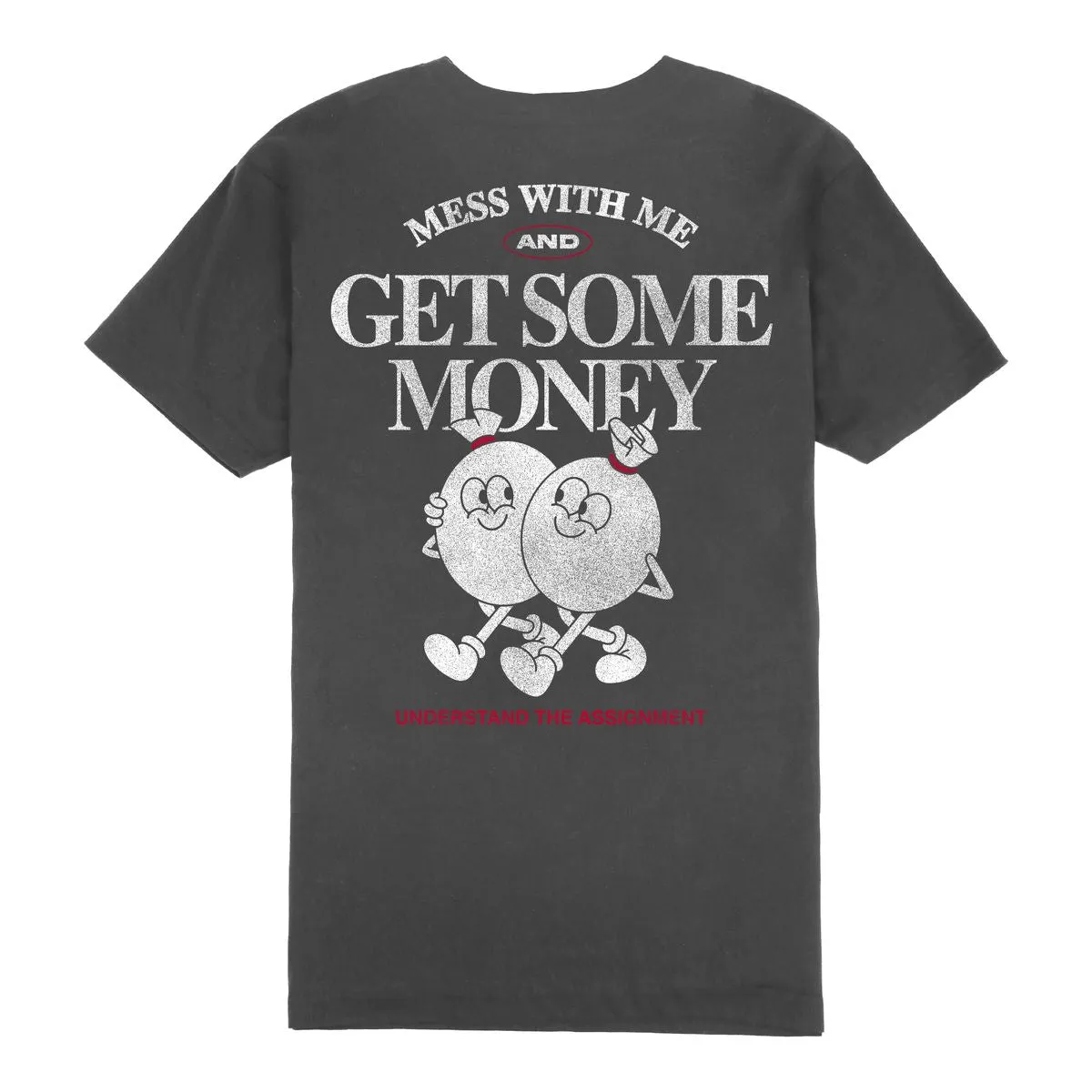 Outrank Get Some Money Tee (Dark Grey)