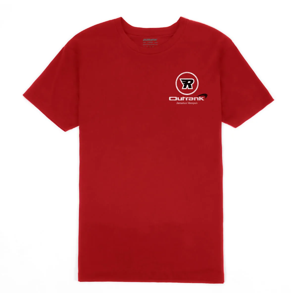 Outrank  International Motorsports Red Tee