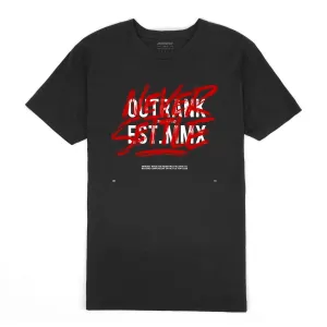 Outrank Never Settle Tee (Black)