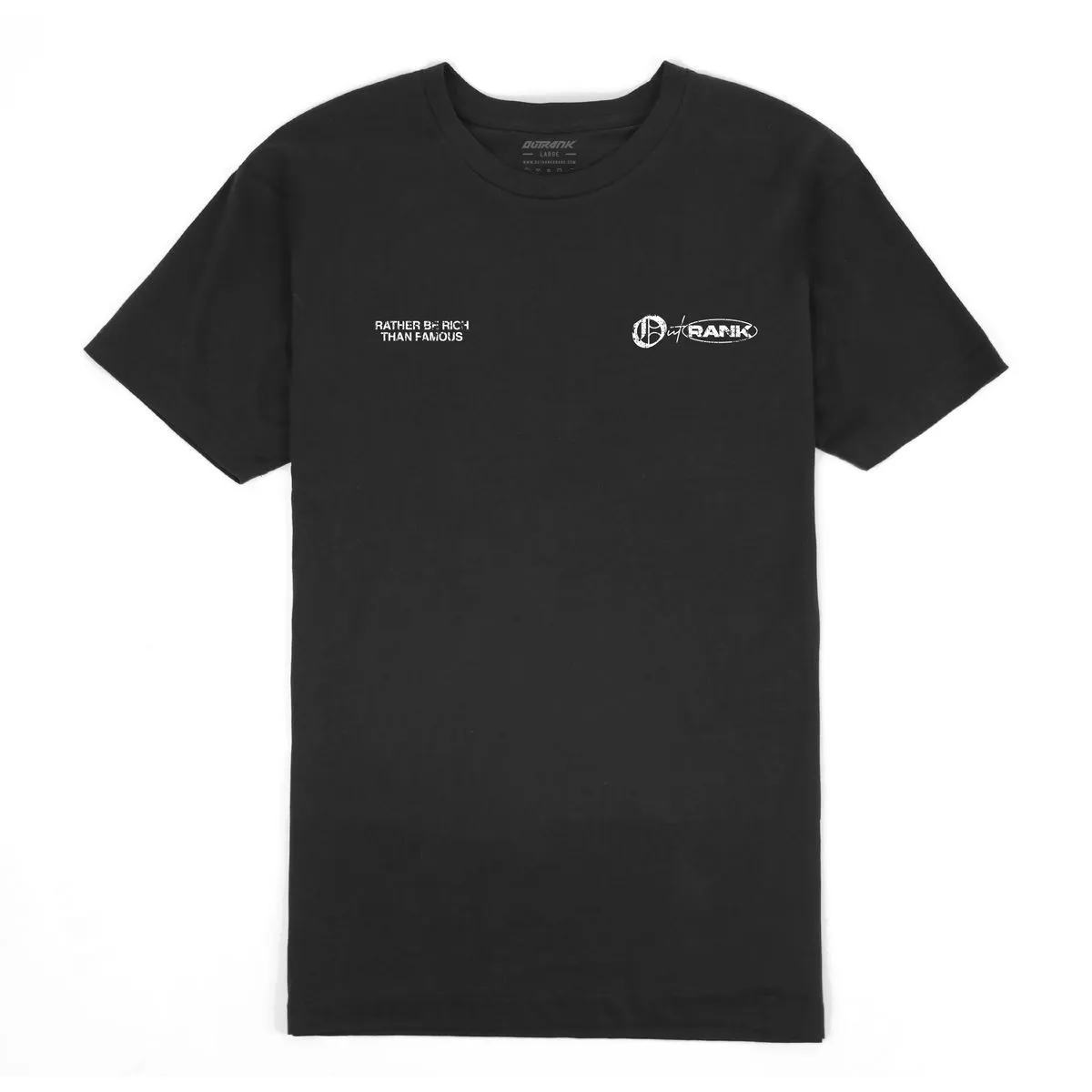 Outrank Rather Be Rich Tee (Black)