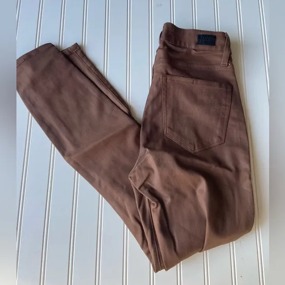 PAIGE Faux Suede BOMBSHELL Skinny Jeans