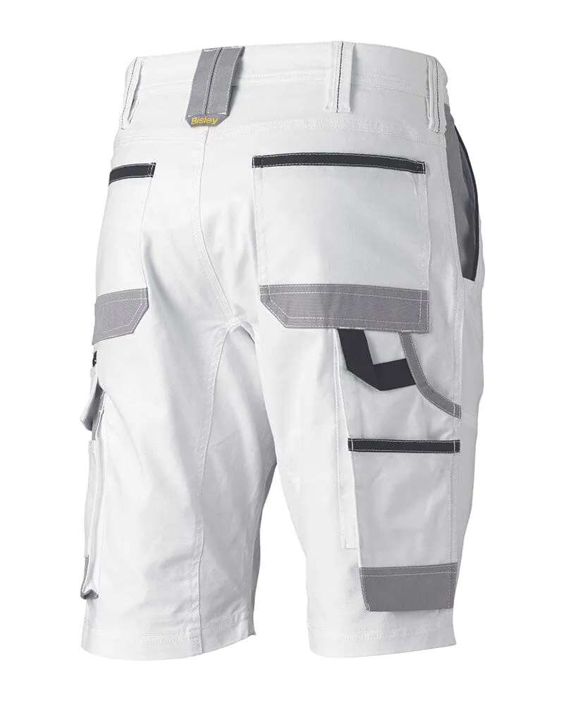 Painters Contrast Cargo Short * - White
