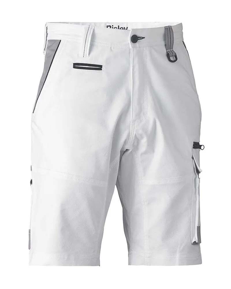 Painters Contrast Cargo Short * - White