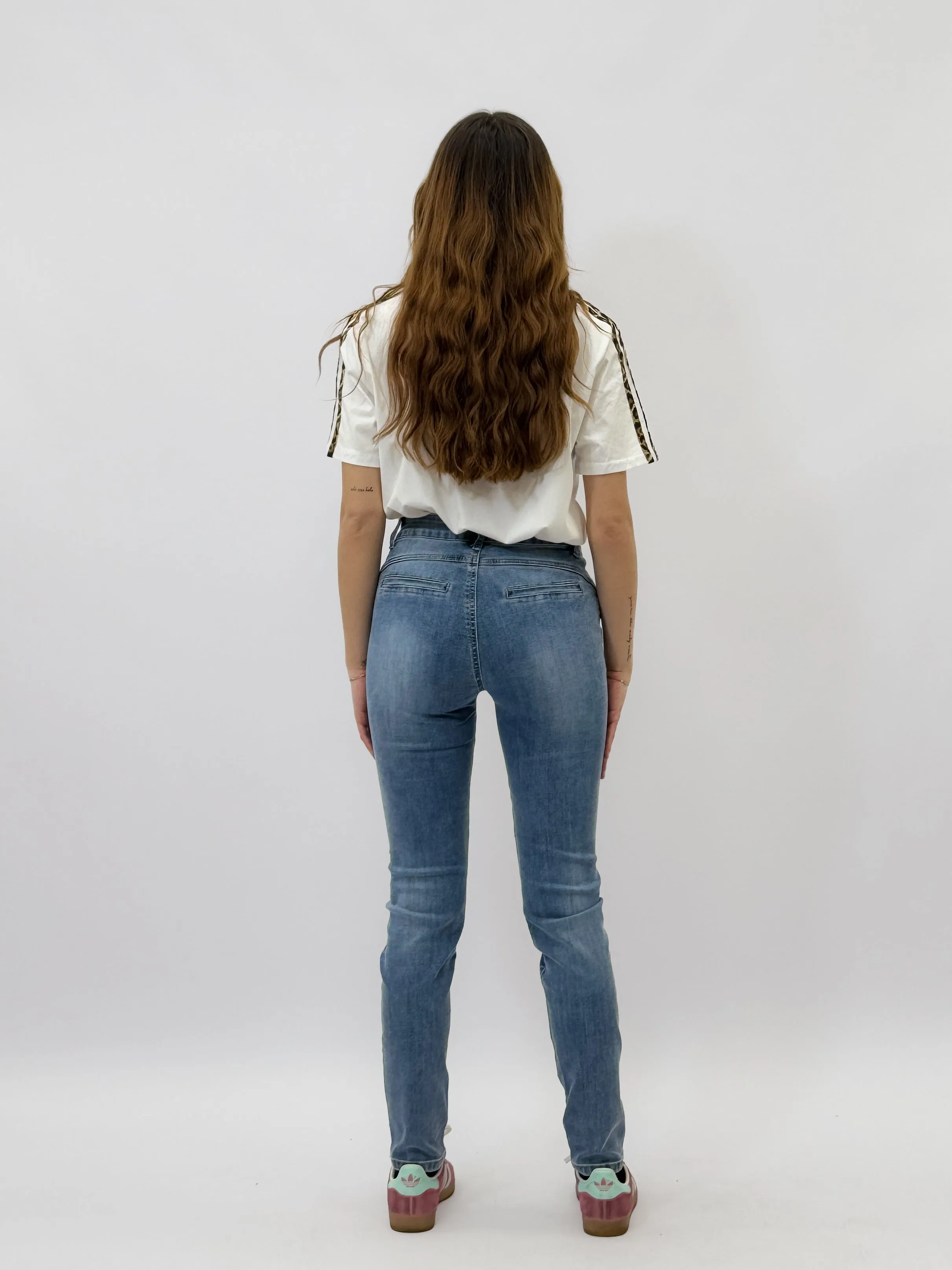 Pantaloni jeans skinny Miss effetto push up