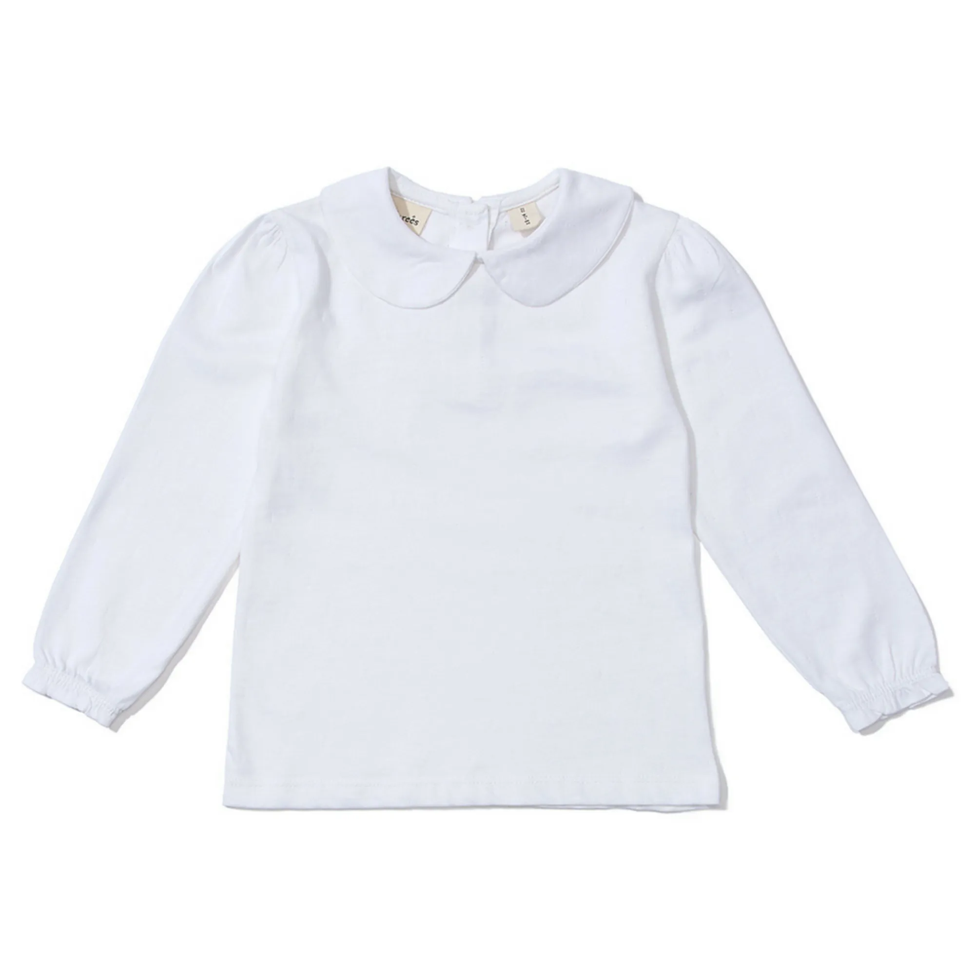 Peter Pan Collar - White