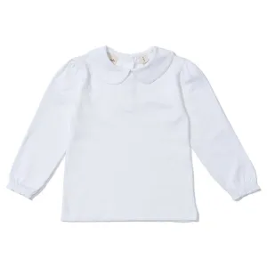 Peter Pan Collar - White