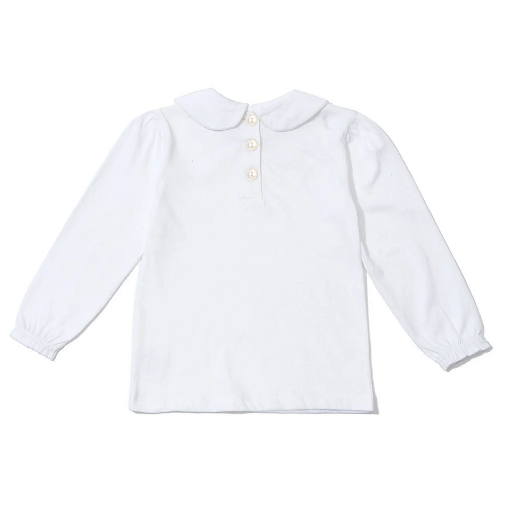 Peter Pan Collar - White