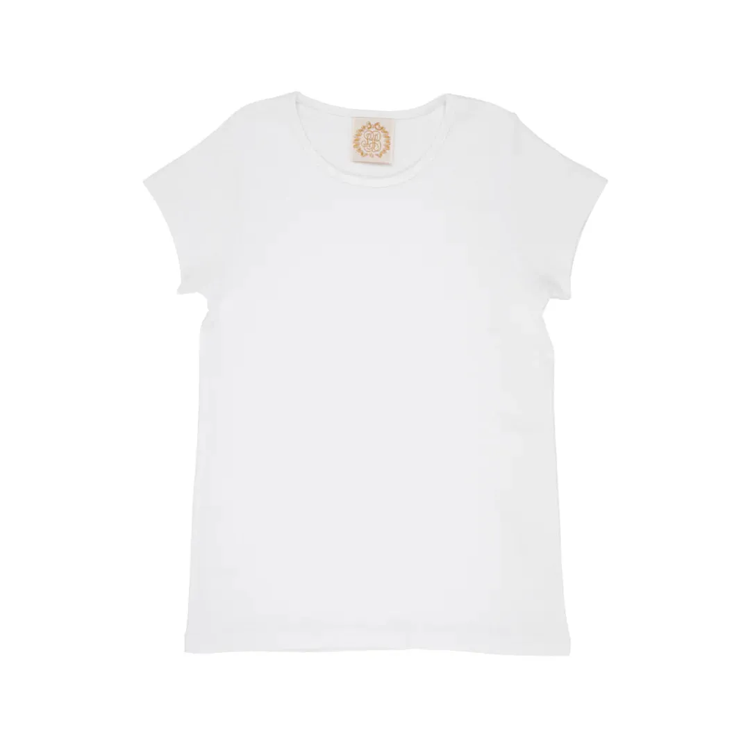 Plain Jayne Play Shirt, Worth Ave White