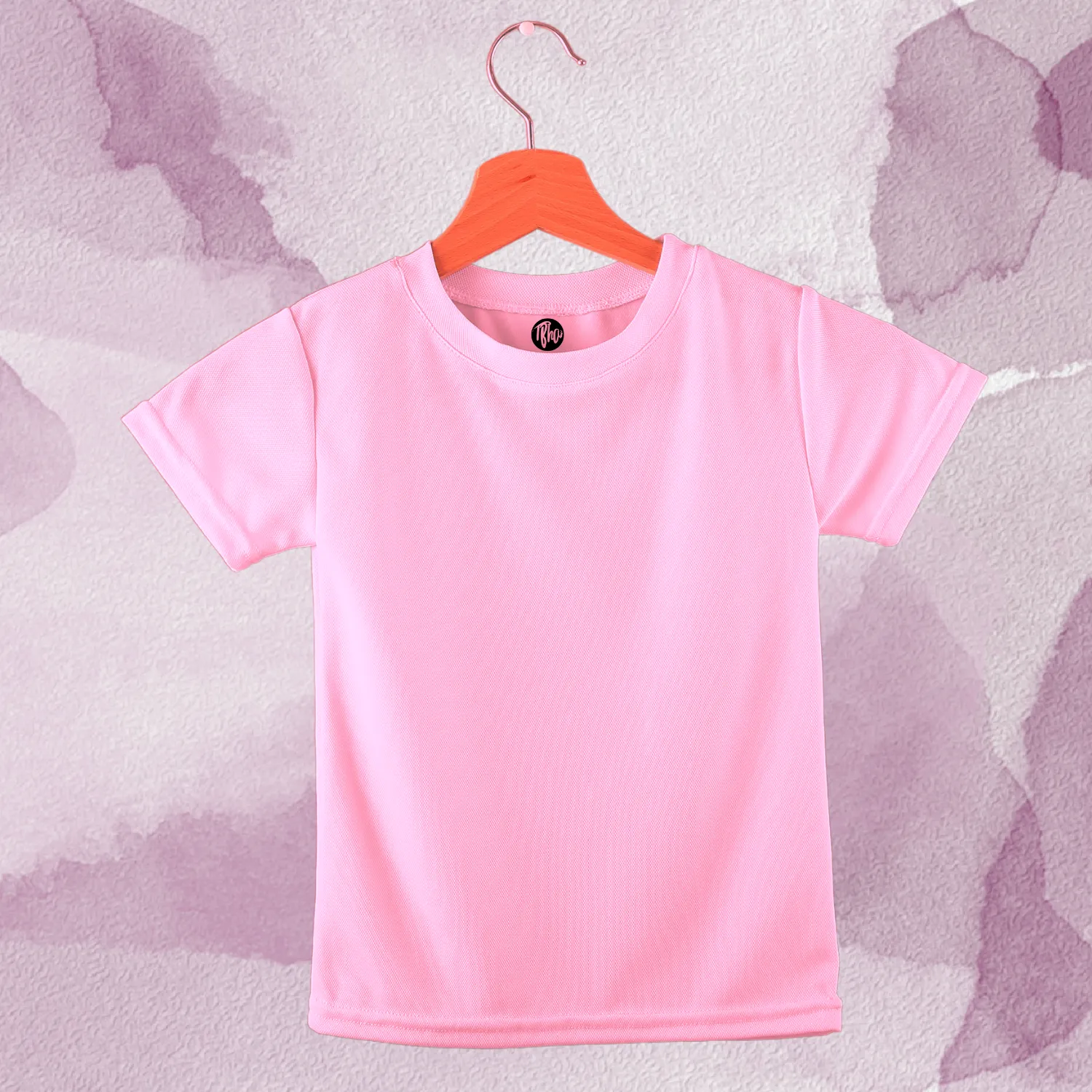 Plain Pink T-Shirt for Kids