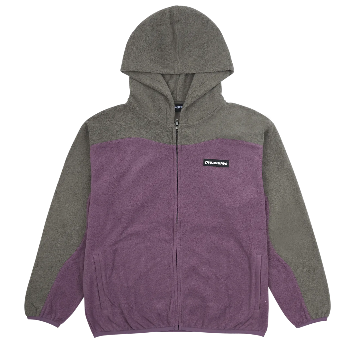 Pleasures Whiskey Zip Hoodie 'Muave'