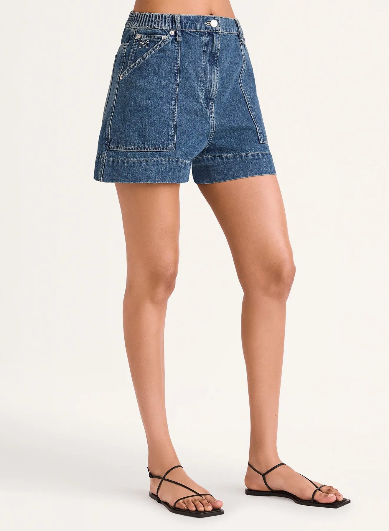 Pollock Blue Shorts in Denim