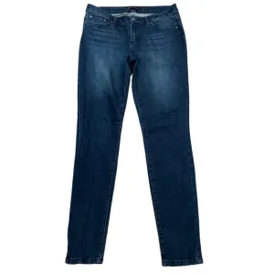 Prana Dark Wash Mid Rise Skinny Jeans.  Size 8/29