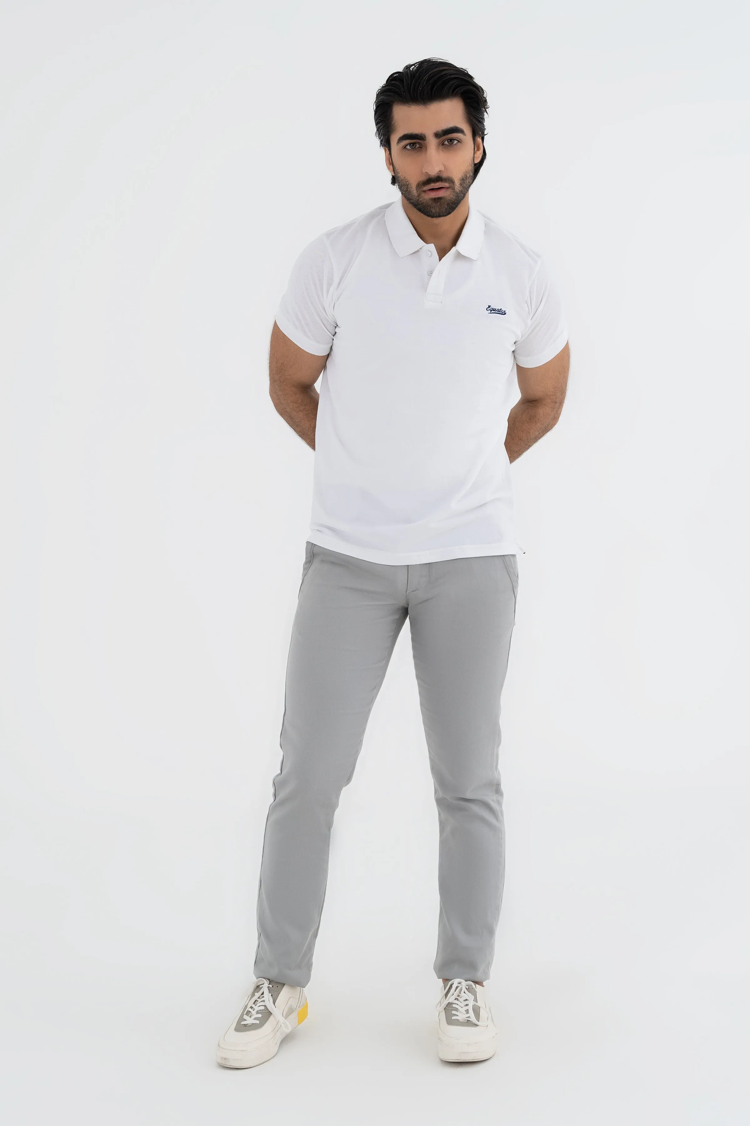 Pure White Polo Shirt