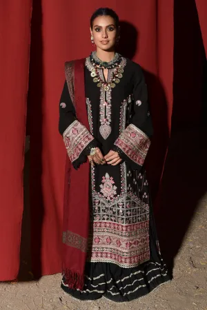 QALAMKAR LUXURY SHAWL COLLECTION 2022 | K-05 FAHA