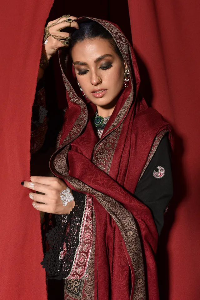 QALAMKAR LUXURY SHAWL COLLECTION 2022 | K-05 FAHA