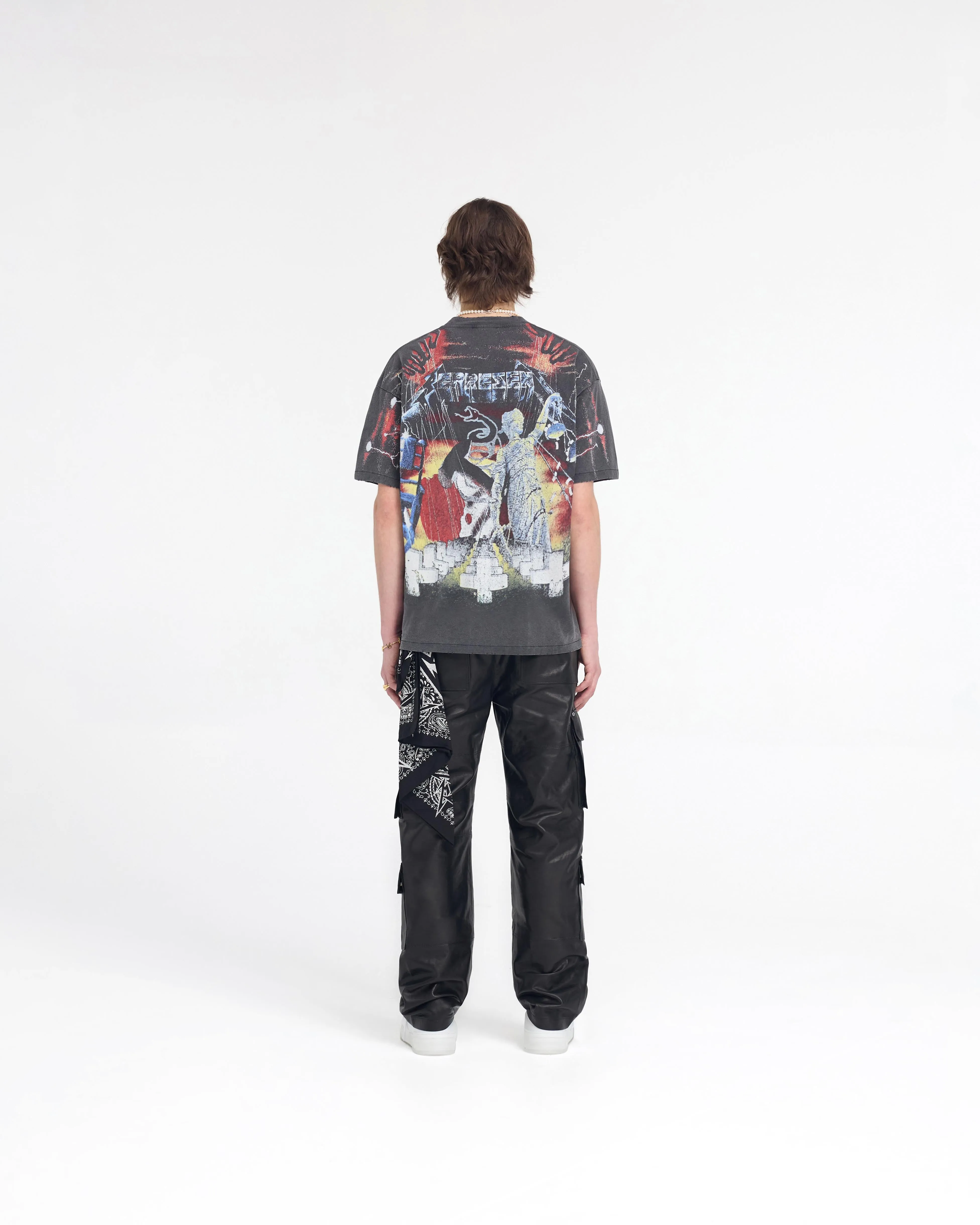 Represent X Metallica Master Of Puppets T-Shirt - Vintage Grey