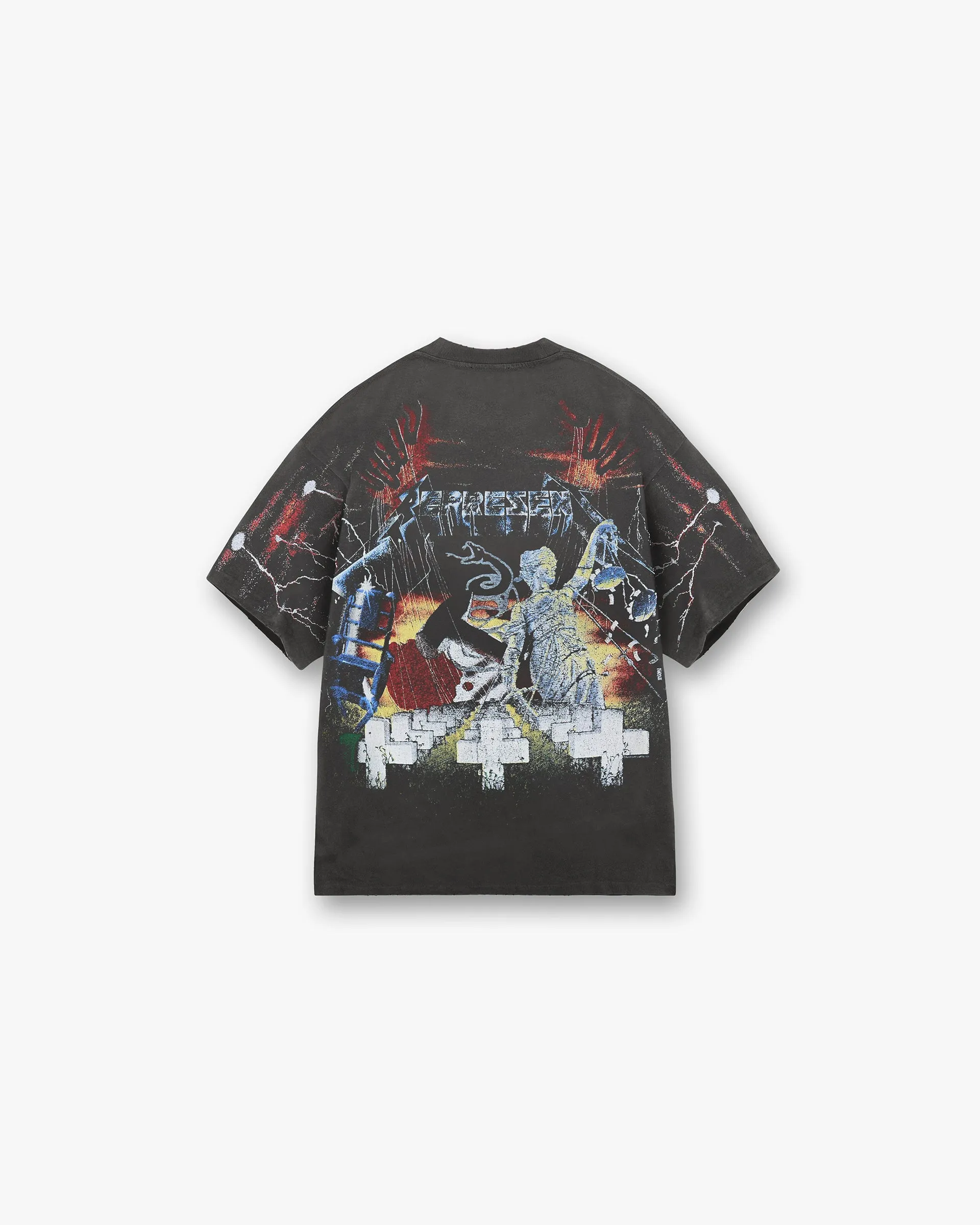 Represent X Metallica Master Of Puppets T-Shirt - Vintage Grey