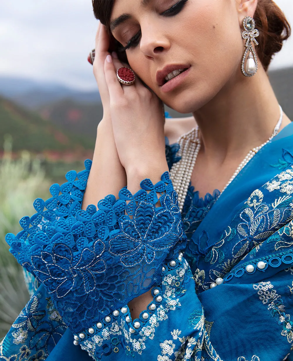 Republic Womenswear | Amaani - Eid Luxury Lawn 2023 | D4-A - SEPAL